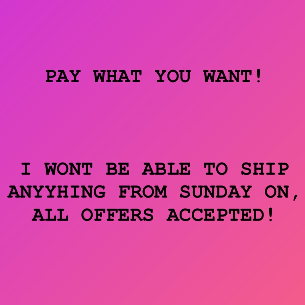 Pay what you want